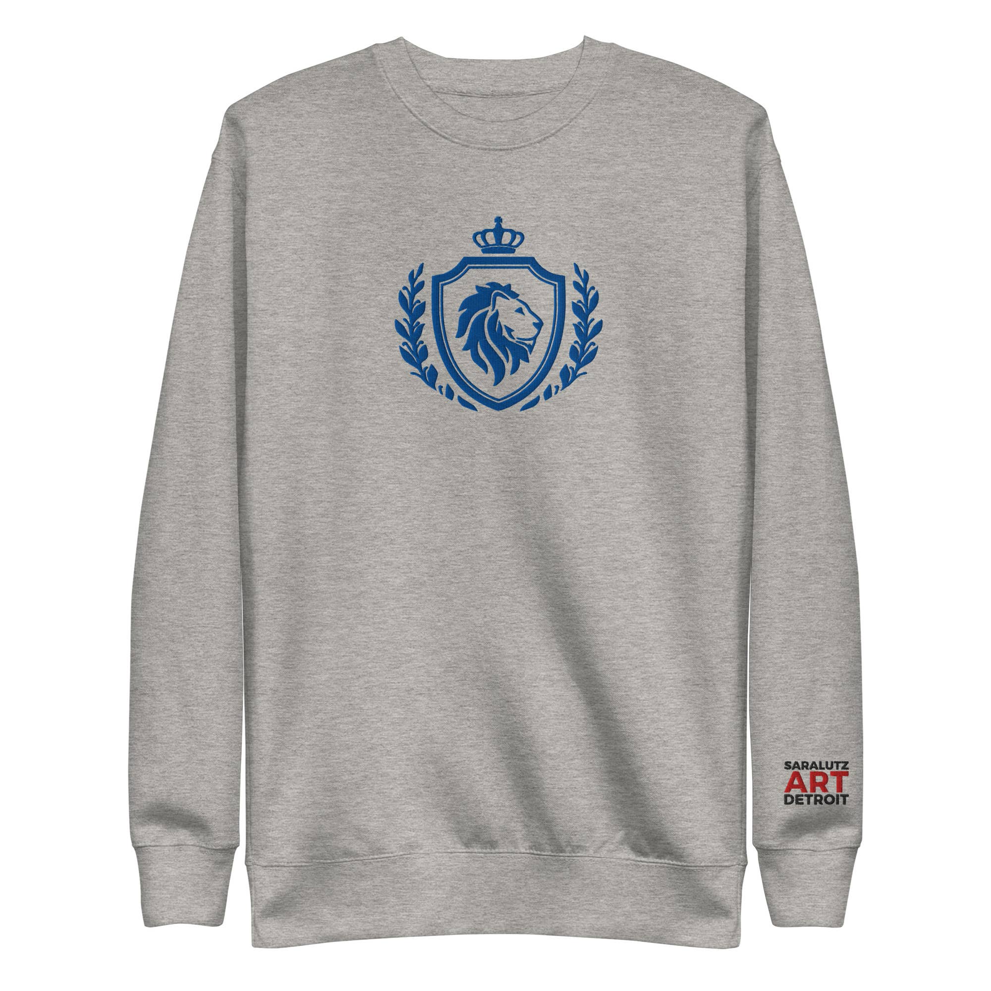 Sara Lutz Art - Wholesale Sweatshirt - Unisex - Embroidered Lions Crest Sweatshirt3