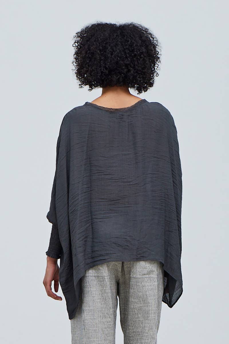 Grade & Gather - Vente Chemisier – femme - 40250PP - BLOUSE À MANCHES SMOCKÉES18