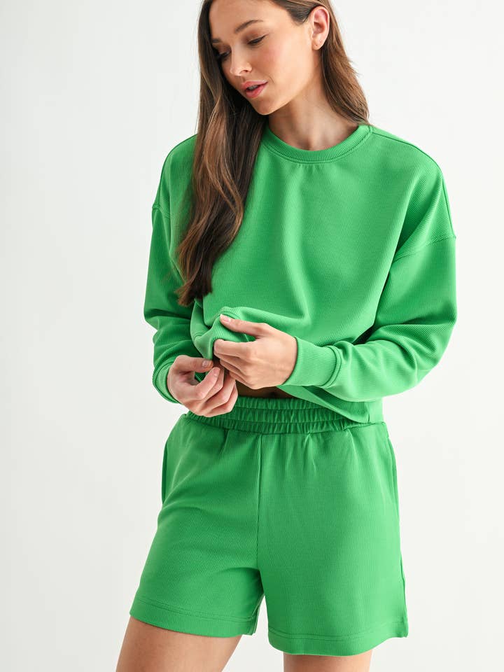 Mono B - Wholesale Knit Sweater - Women's - Luxe Sand Wash Rib Sweater1