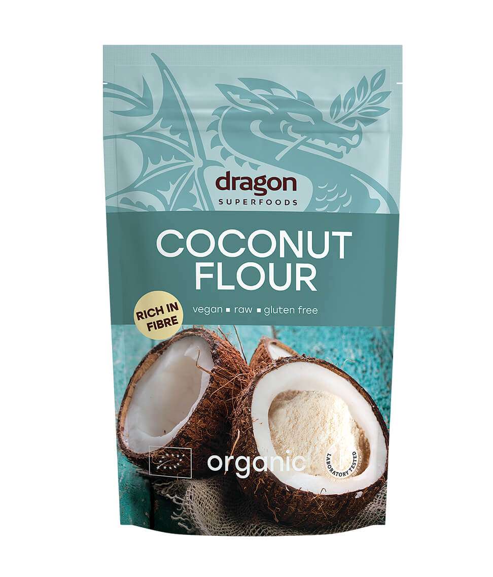 Smart Organic - Wholesale Flour - Coconut Flour, Bio, Dragon Superfoods, 200g/1kg