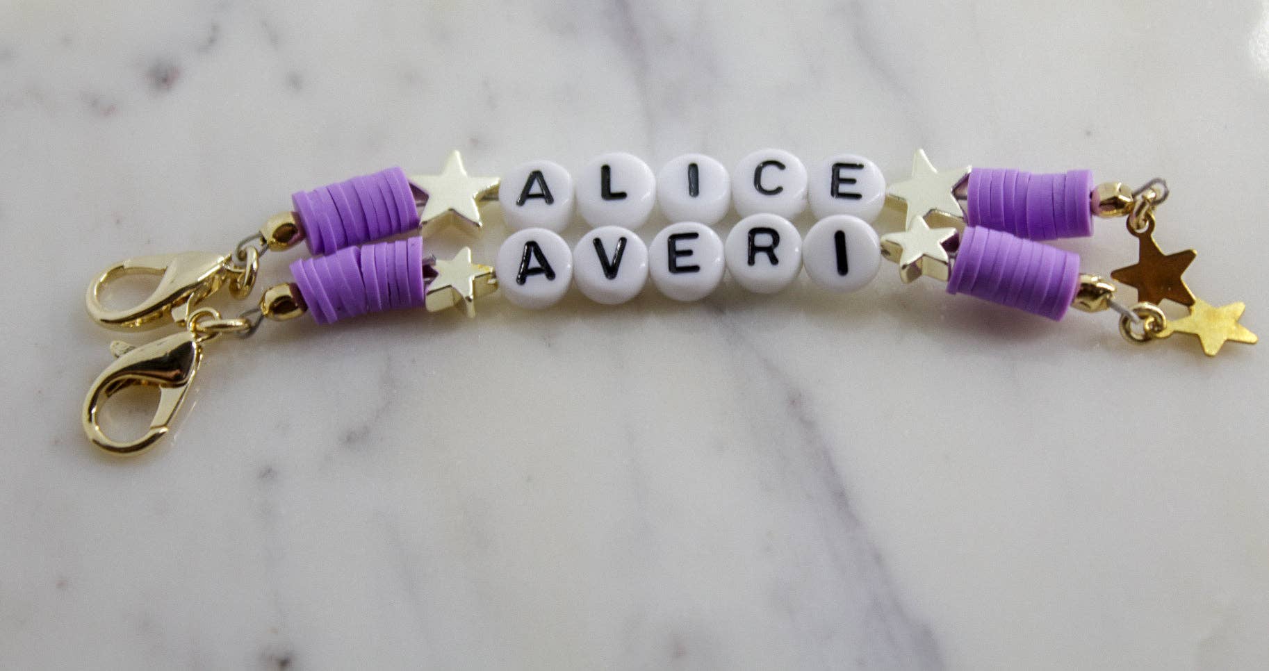 White Daisy Jewelry LLC – Engroshandel Nøglering - Dame – Brugerdefineret navn nøglering5