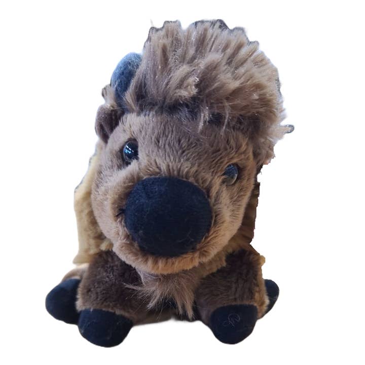 Canned Gifts - Wholesale Stuffed/Plush Toy - Kids & Baby - Route 66 Canned Bison - Eco-Friendly Recycled Plush Gift