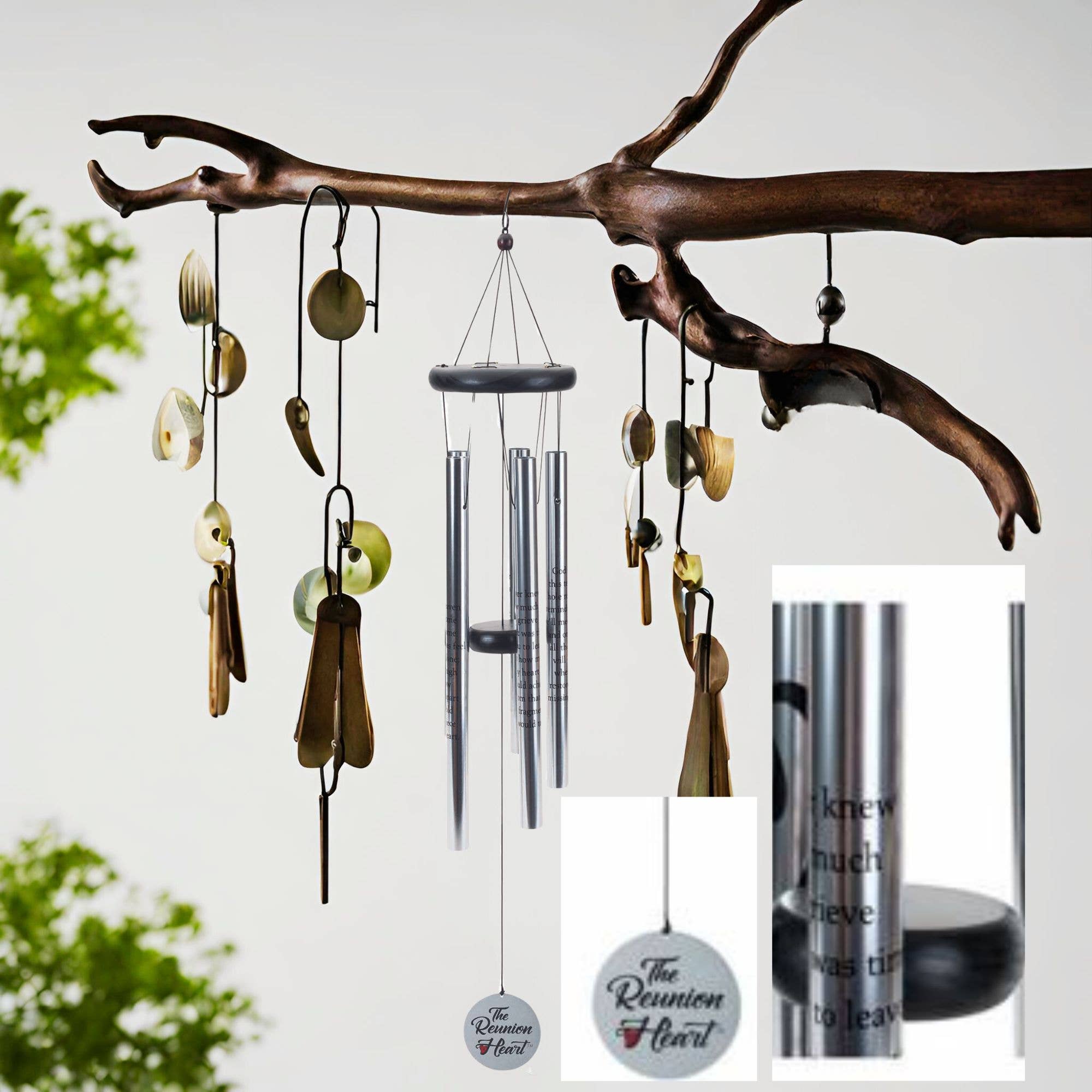 Magnolia - Wholesale Wind Chime - REUNION HEART WINDCHIMES3