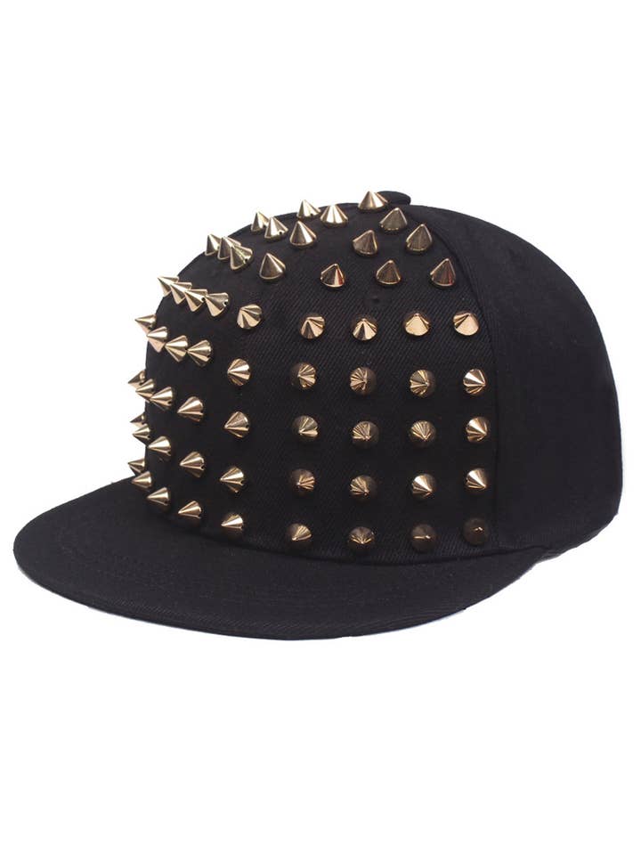 Gorra de Hip Hop Rivet C0145-GD para venta al por mayor de Ole