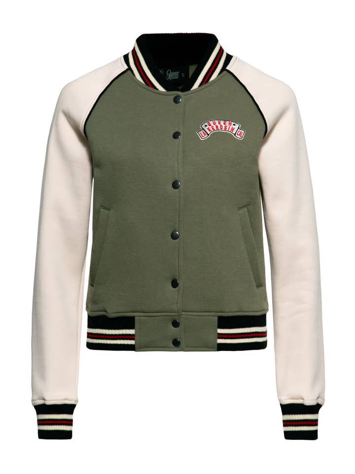 KING KEROSIN - Wholesale Varsity/Baseball Jacket - Women's - Queen of Liberty college jacket1