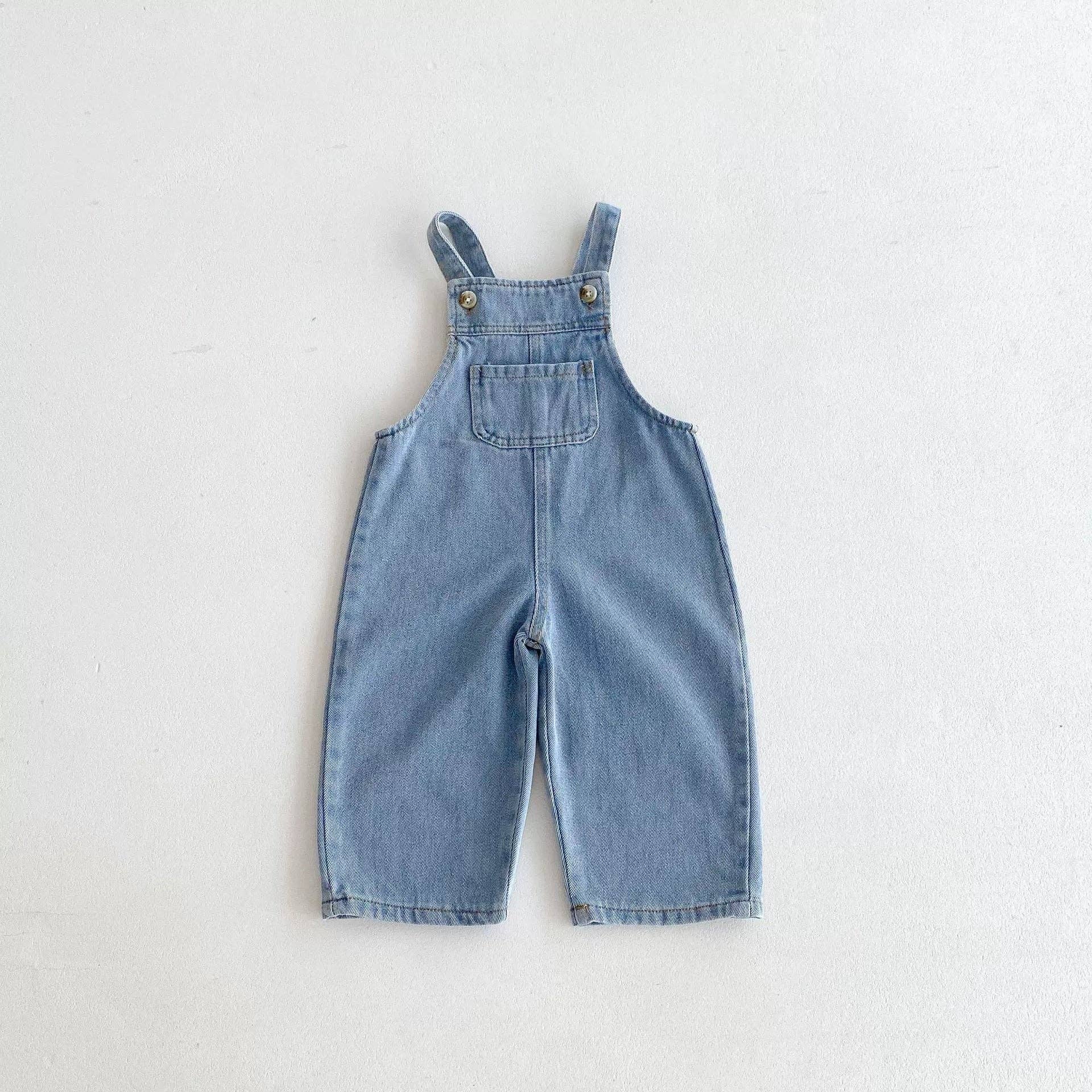 MyKids-USA® - Wholesale Overalls - Baby - Autumn Arrival Baby Unisex Sleeveless Rompers Overalls