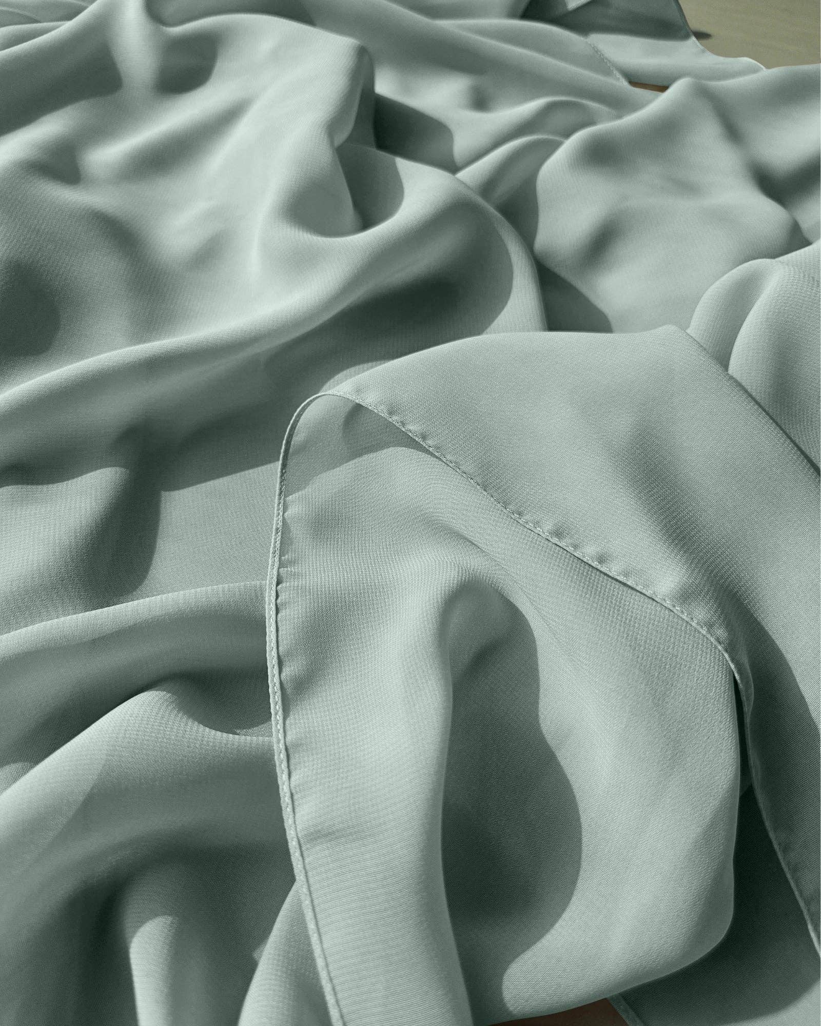 MY LITTLE JUBBA – wholesale Hijab – Women’s – Premium Sage Chiffon Hijab Scarf1