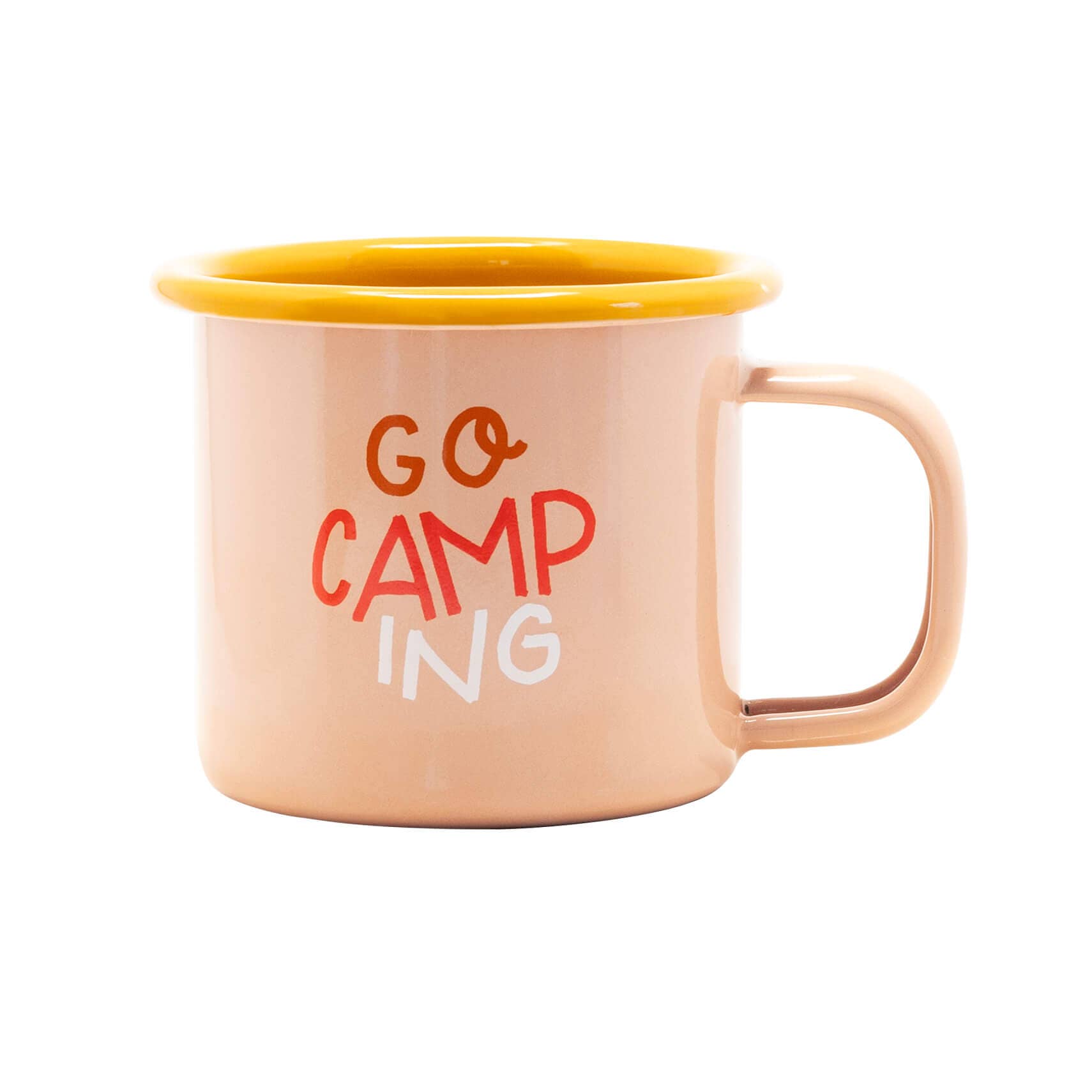Roadtyping - Wholesale Coffee Mug - Small Enamel Mug Go Camping Bus1