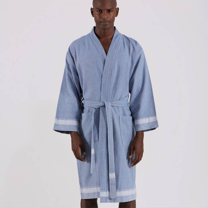 Cotton and Olive - Wholesale Robe - Unisex - Tuana Cotton Hammam Unisex Bathrobe4