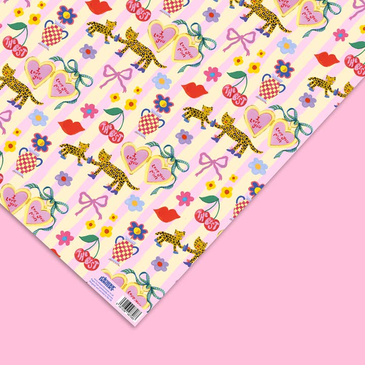 Leopard Charm Wrap for wholesale by Eleanor Bowmer