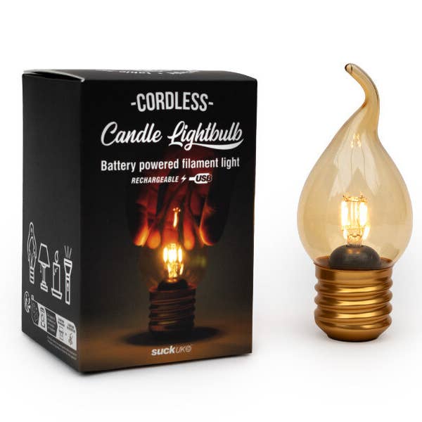 SUCK UK Ltd - USA - Wholesale Flameless Candle - Cordless Candle Lightbulb