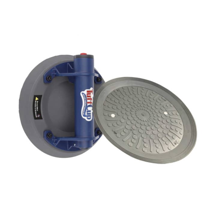 Aspiradora inalámbrica TuffCup de 8 pulgadas, funciona con pilas, con goma gris que no sangra para venta al por mayor de Dynamic Stone Tools