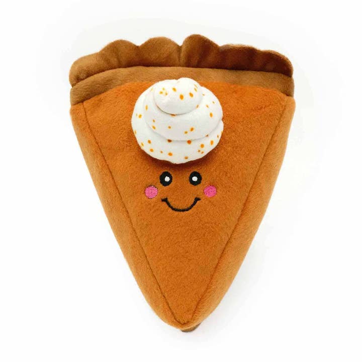 ZippyPaws NomNomz® - Tranche de tarte à la citrouille - Jouet pour chien pour la vente par Only An Ocean Europe