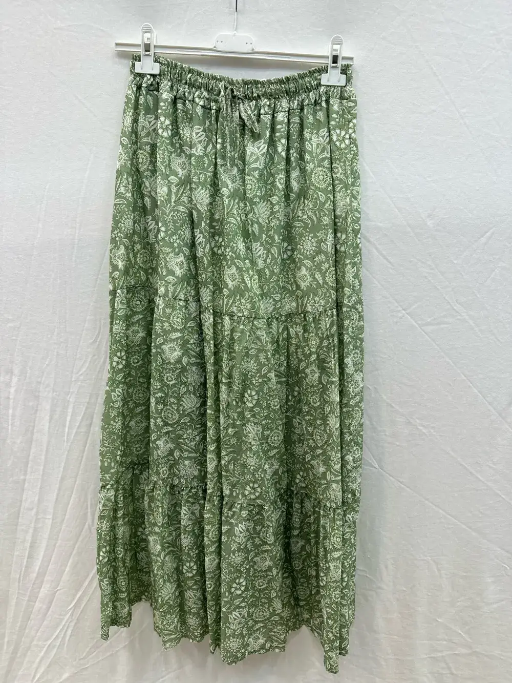 Mimi & Gogo – wholesale Kjol - Dam – Blommig kjol i bomullsvoile14