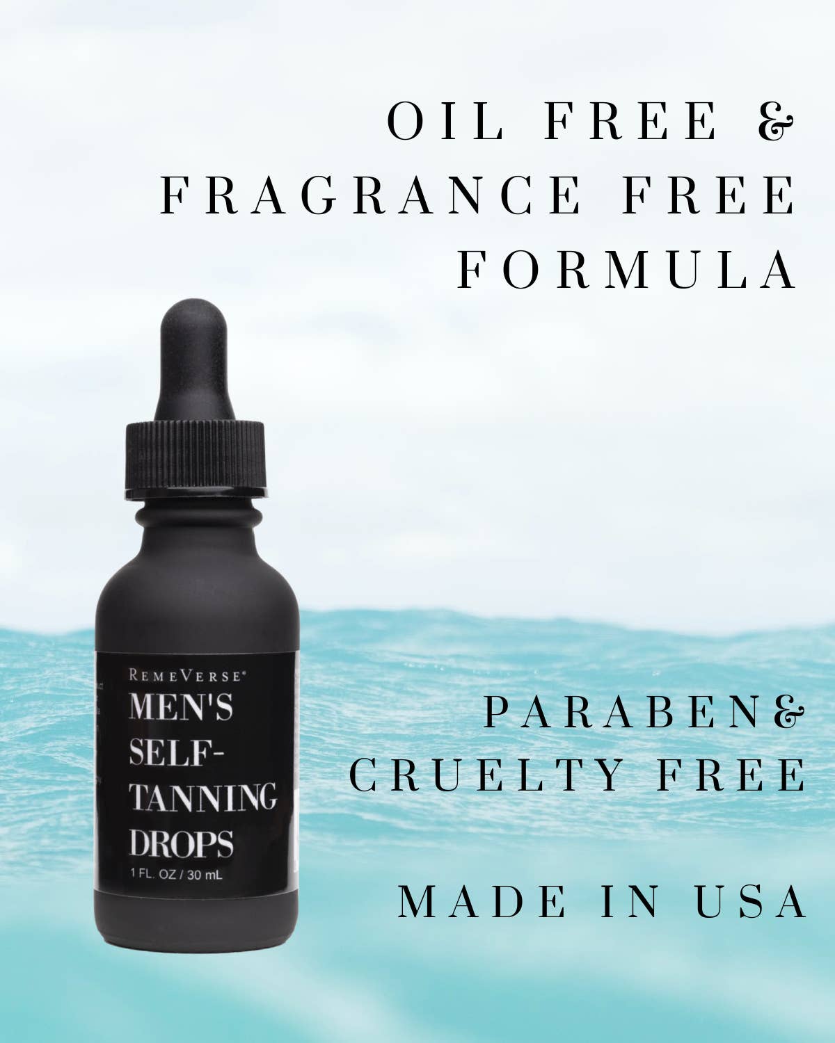 RemeVerse - Wholesale Self-Tanner - Men's Self-Tanning Drops2