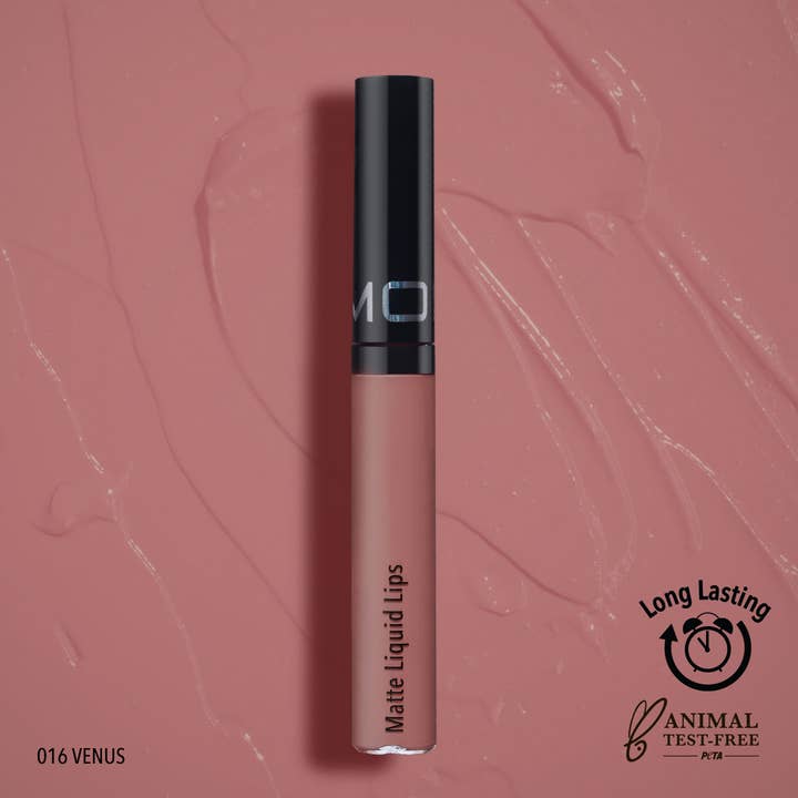 Moira Cosmetics - Vente Rouges à lèvres - Matte Liquid Lips 016 - Vénus