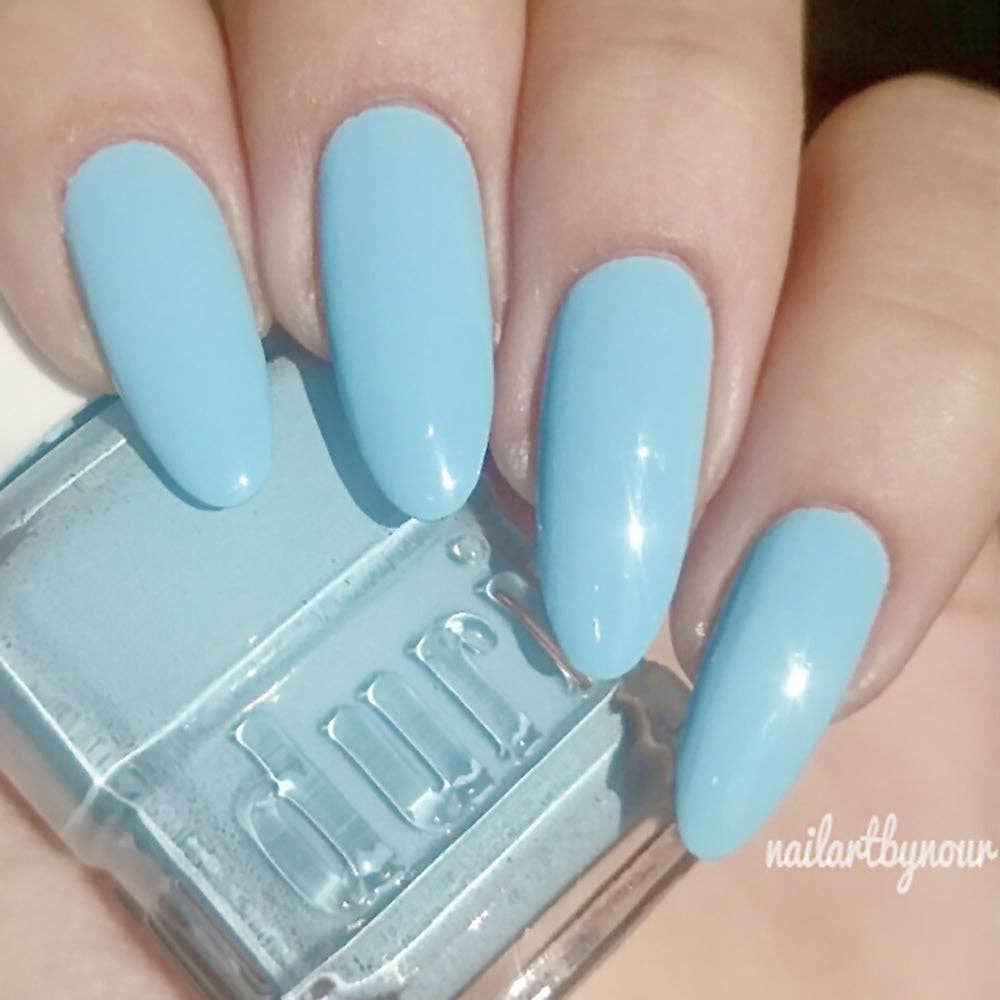 Duri Cosmetics - Wholesale Nail Polish - Cloud True Blue, Pastel Light Blue Nail Polish5