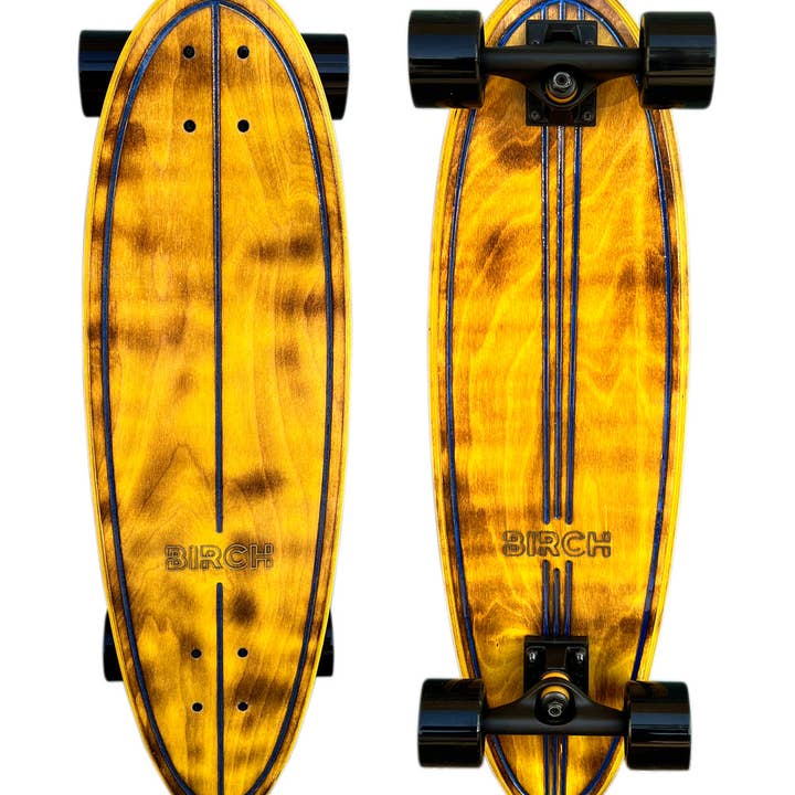 Lucid Grip - Wholesale Sporting Accessories - BIRCH 30" Element Series: Compact Cruiser Longboard Skateboard18