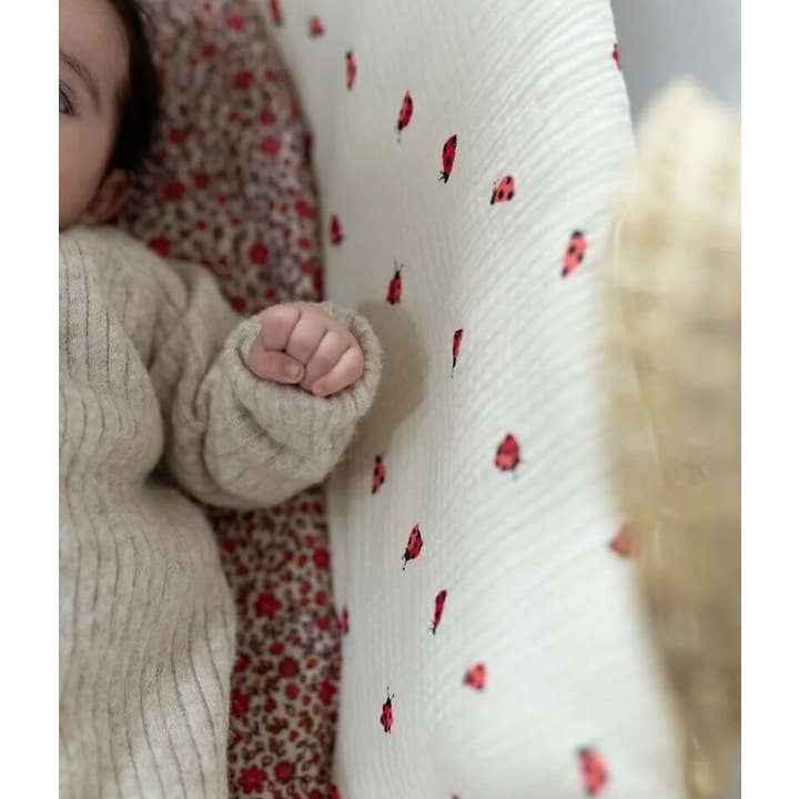 Manufacture des bébés français - Wholesale Bassinet - Baby - Bassinet cover Ladybugs4