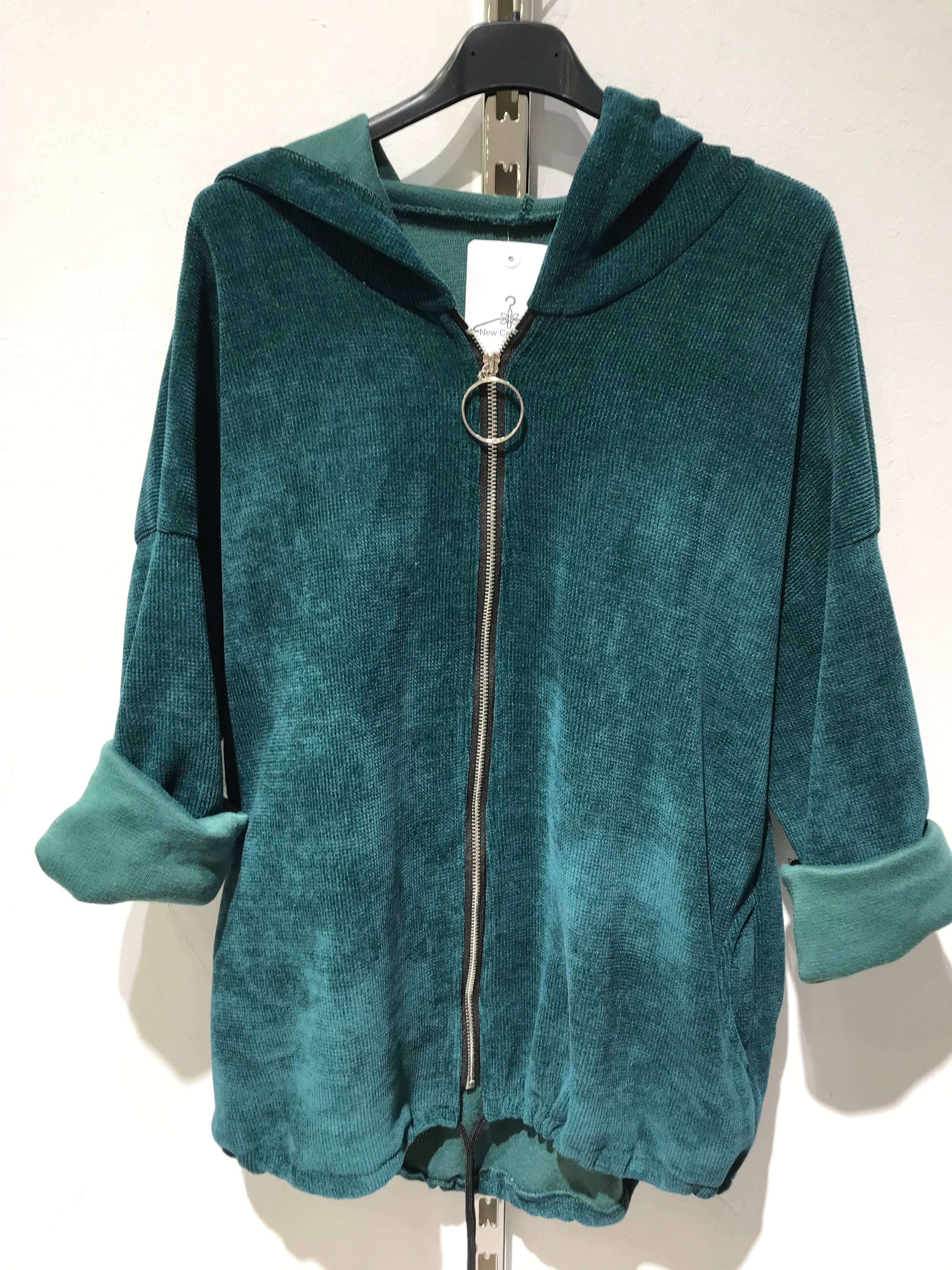 Only Yuan - Vente Bombers – femme - Veste en velours côtelé ref:911379