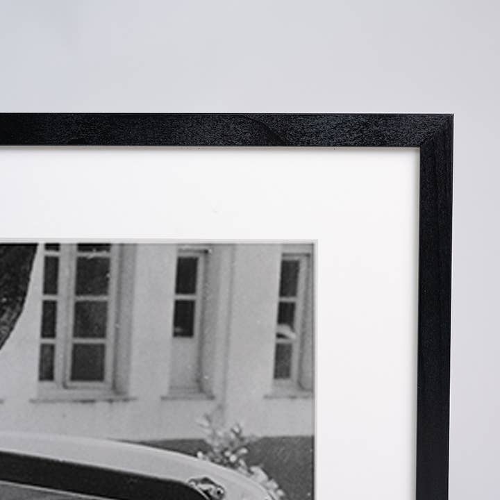 Black Brigitte Bardot Al Volante. Wall art print with frame. for wholesale on Faire7