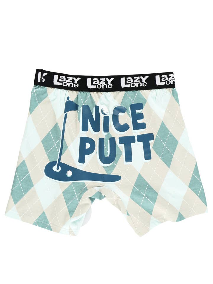 Nice Putt Boxer Brief for wholesale by Lazy One