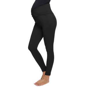 3PCS Maternity Yoga Shorts Over Bump Workout Active Pregnancy Athletic Pants  Women's Running Legging with Pockets for Summer 