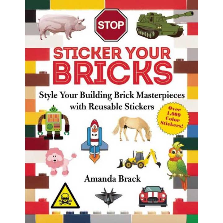 Sticker Your Bricks by Amanda Brack for wholesale by Simon & Schuster