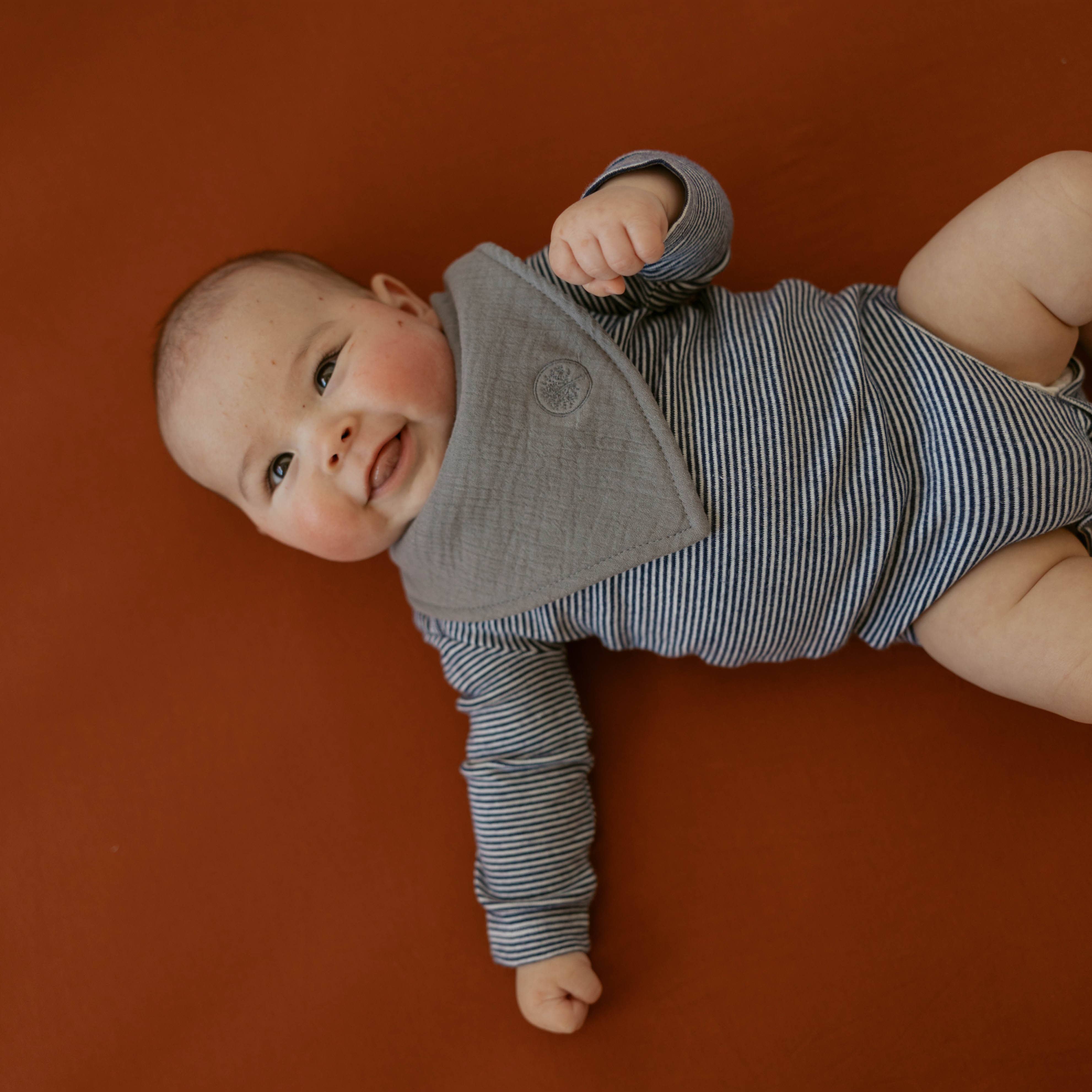 Parker Baby Co. – wholesale Bandana bib – Pebble Muslin Bandana Bibs Set5