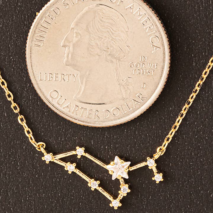 GD Secret Box Leo Constellation Necklace for wholesale on Faire1