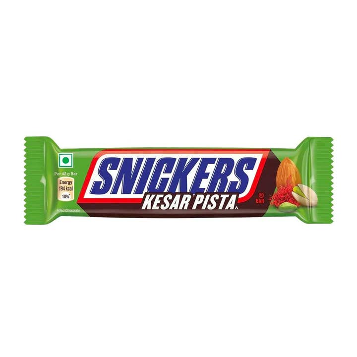 Pops Distro Inc – Großhandel Schokoriegel – Snickers Kesar Pista Schokoriegel (42 g) (15 ct.)