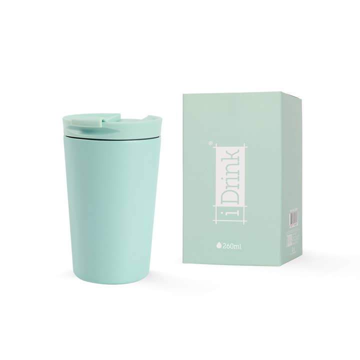 Travel Mug 260 Ml Mint Green for wholesale by I-Total, I-Drink