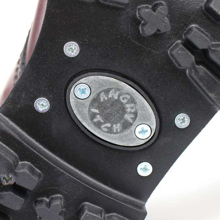 Angry Itch - Premium Boots - Wholesale Combat/Military Boots - Men's - 14-Hole - Burgundy Rub-Off Leather Boots9