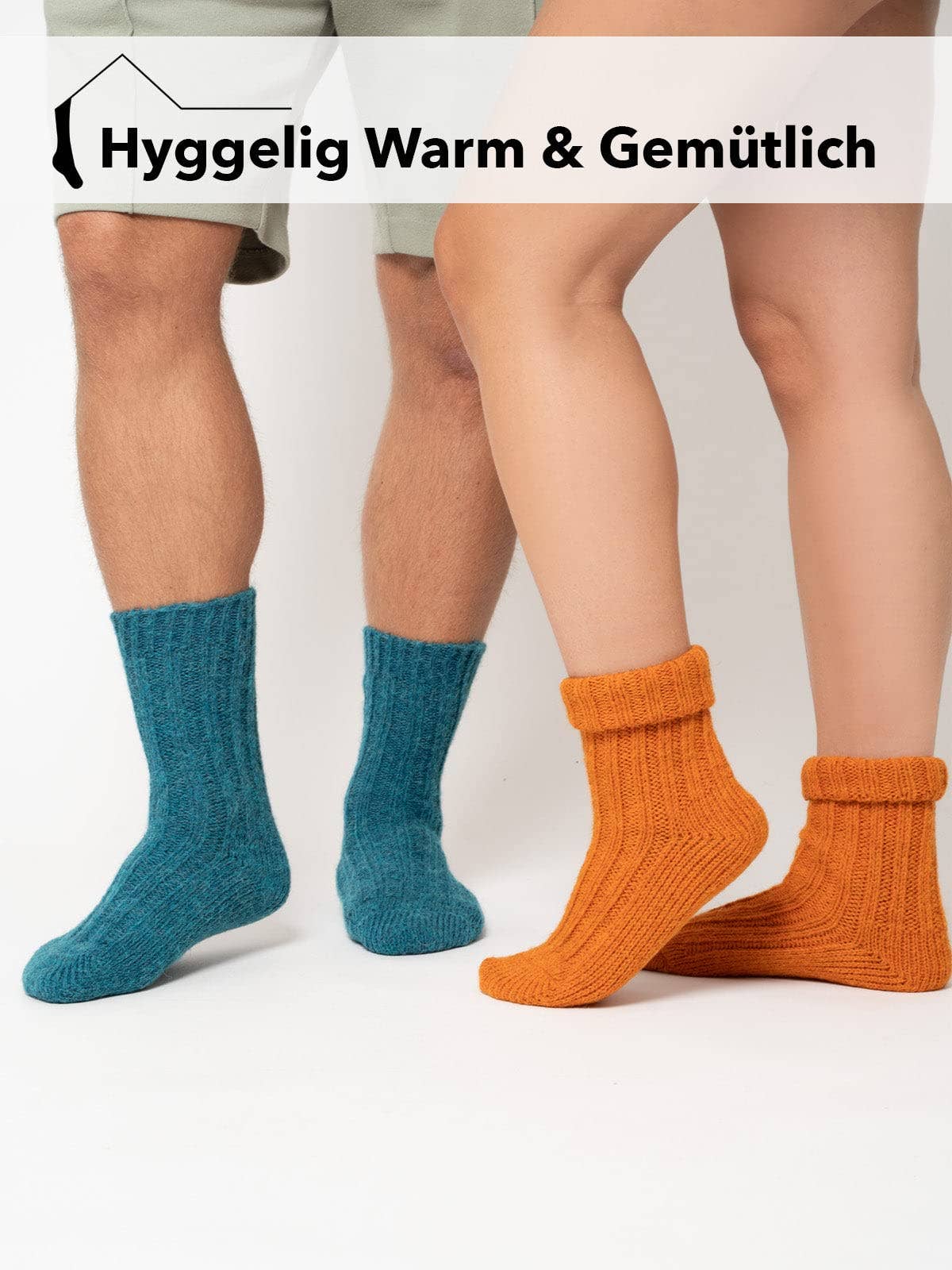 HomeOfSocks - Wholesale Socks - Unisex - 2 pairs of colorful alpaca socks “Color”8