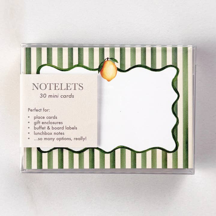 Lemon Notelets for wholesale by Casey Jo Paper Co.