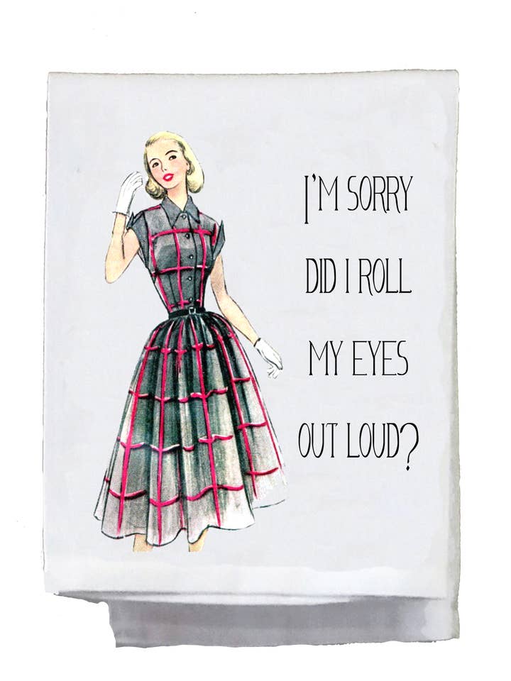Sassy Girl, het spijt me dat ik mijn ogen hardop rolde voor wholesale door Sassy Talkin