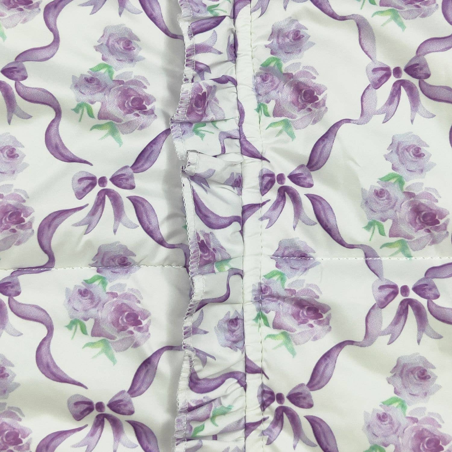 Clover Cottage - Wholesale Outerwear Vest - Kids - Violet Vine Girls Vest3