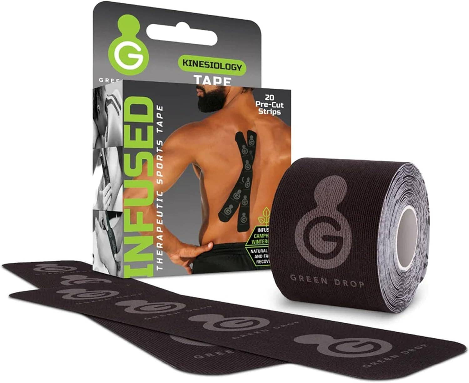 Style Asia - Wholesale Fitness Equipment - Green Drop Kinesiology Tape 0
