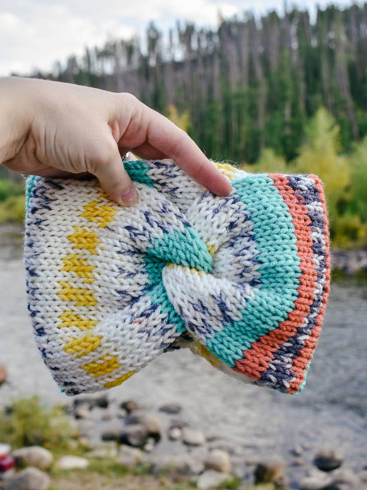 Diadema tejida con cierre giratorio para venta al por mayor de KniftyLittleThing