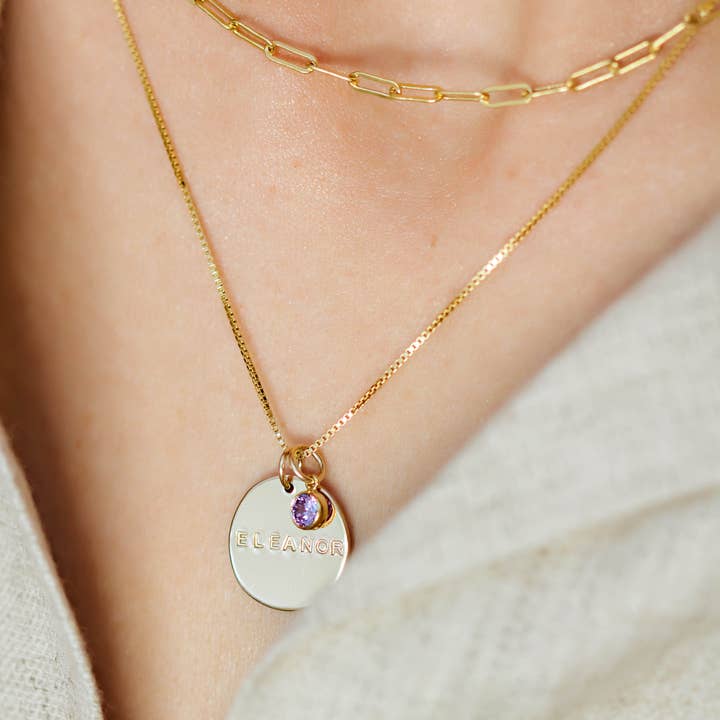 Everly Made – wholesale Link & chain necklace – Sierra Paperclip Chain1