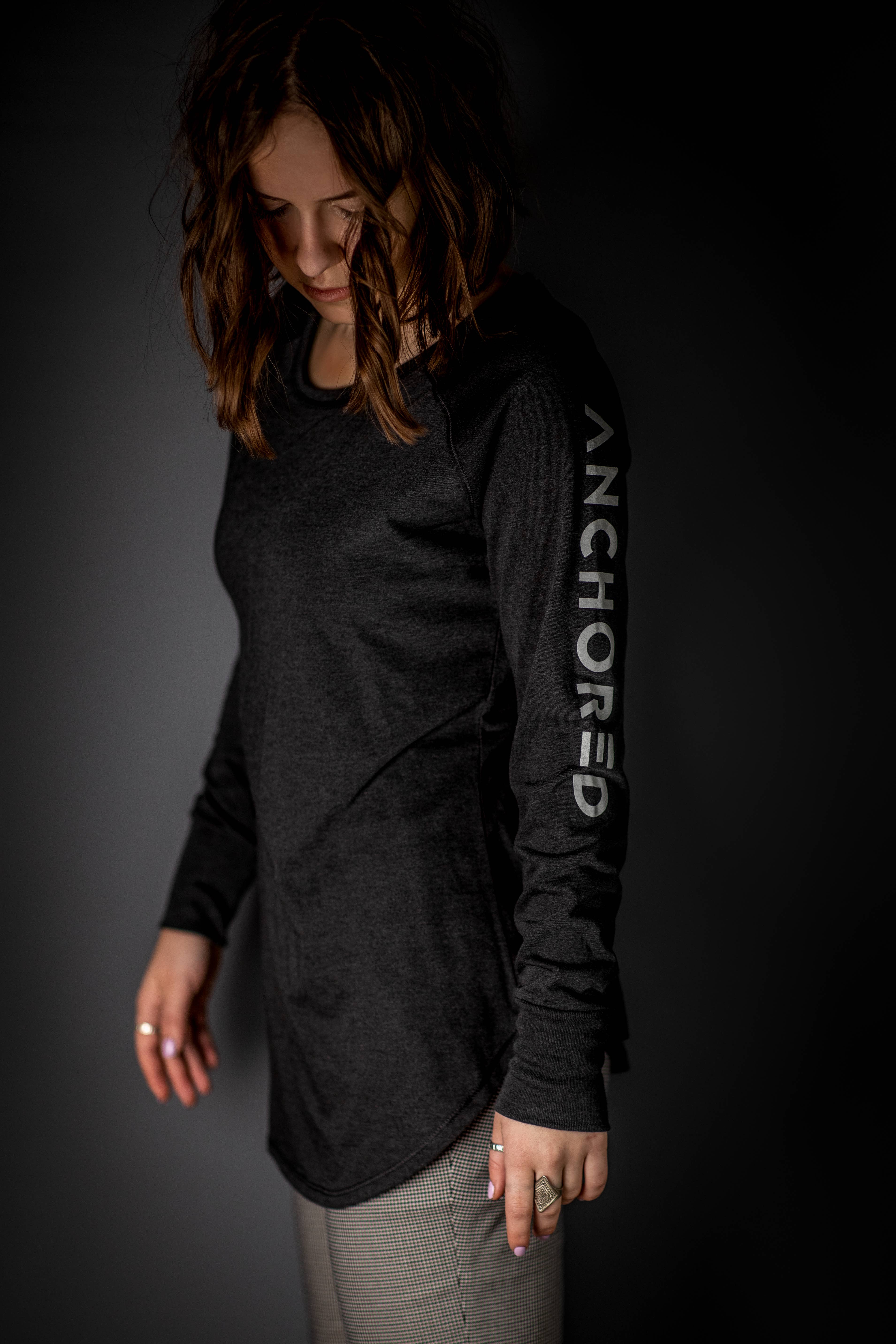 Hello Beauty Full & Co. - Wholesale Tunic - Women's - ANCHORED Fashion Tunic Long Sleeve0