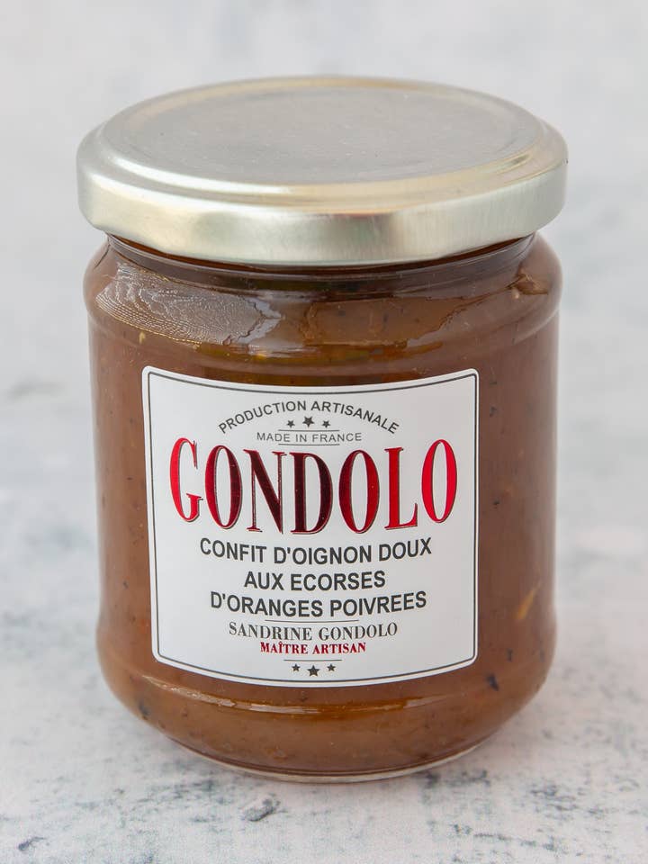 Söt lök Confit för wholesale av Confitures GONDOLO