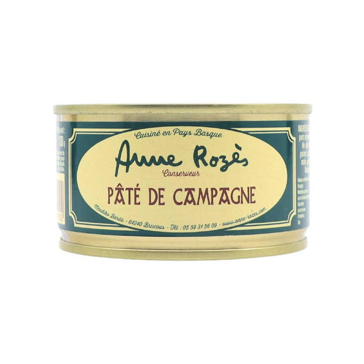 Anne Rozès - Vente Poissons en conserve - Pâté de Campagne 130g