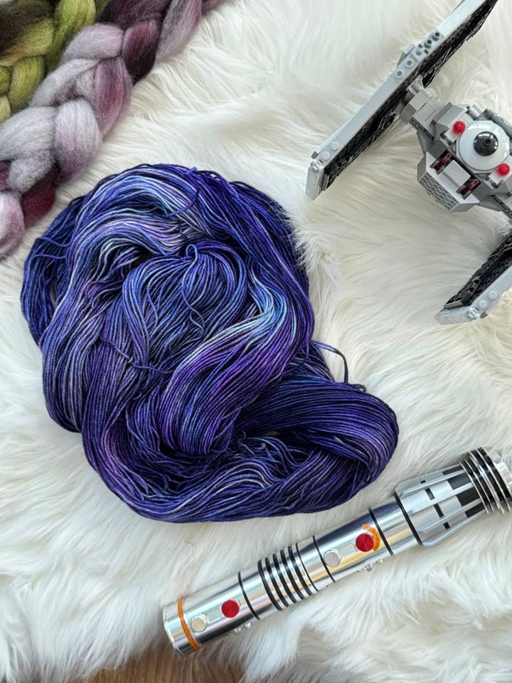 So This How Liberty Dies? Hand Dyed Yarn for wholesale by Creation Miss Couture