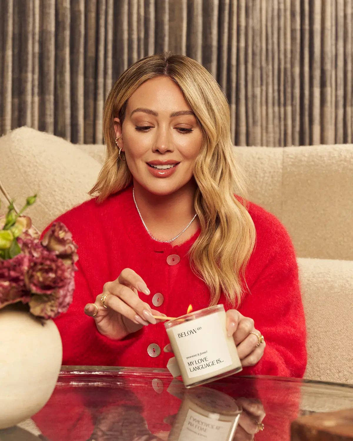 Below 60 - Wholesale Jar/Filled Candle - My Love Language Is… (spearmint & fennel) | 10oz Soy Wax Candle | Minty Bergamot Home Fragrance by Hilary Duff2
