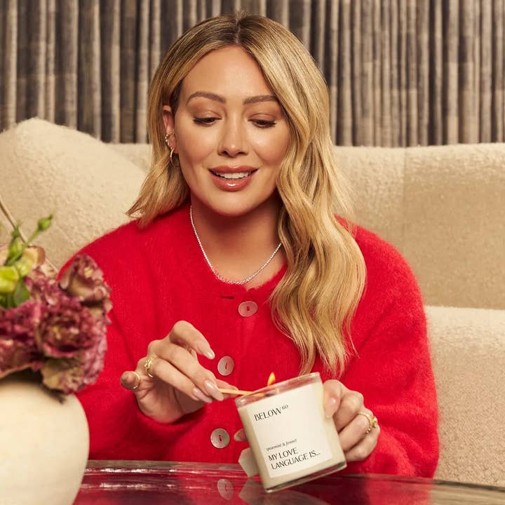 Below 60 - Wholesale Jar/Filled Candle - My Love Language Is… (spearmint & fennel) | 10oz Soy Wax Candle | Minty Bergamot Home Fragrance by Hilary Duff2