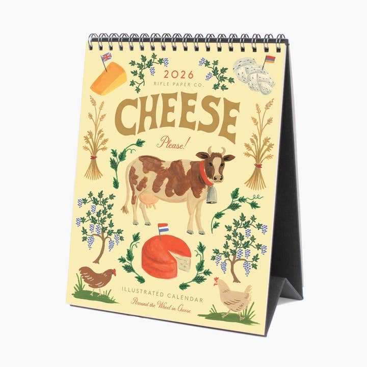 2026 Kaas Bureaukalender voor wholesale door Rifle Paper Co