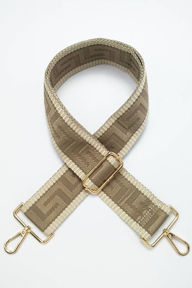 Hana - Vente Sangle pour sac – femme - Sangle pour sac à motif géométrique20