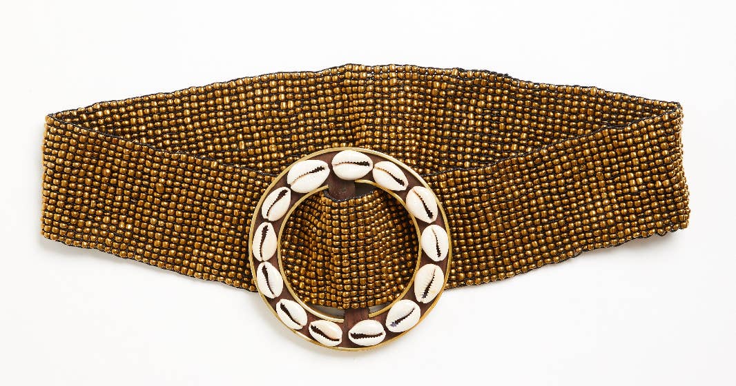 Mare Sole Amore - Wholesale Belt - Women's - Cowry Stretch Belt3