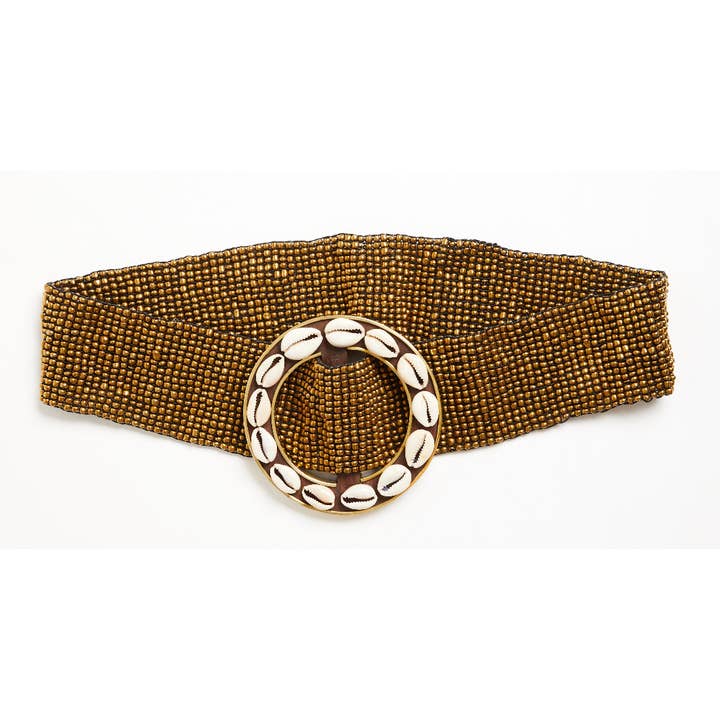 Mare Sole Amore - Wholesale Belt - Women's - Cowry Stretch Belt3